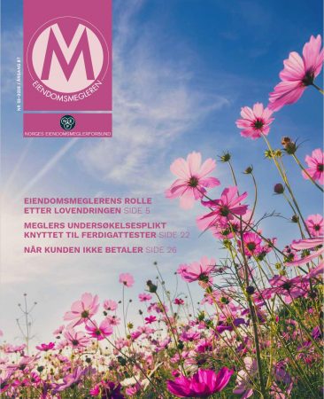 forside av magasinet Eiendomsmegleren, utgave 3 2025