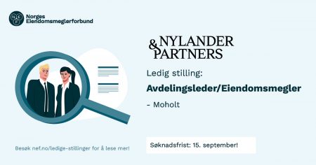 Bilde som illustrerer en ledig stilling som avdelingsleder hos Nylander &Partners avdeling Moholt