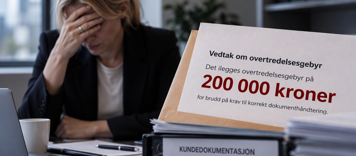 Gebyr fra Finanstilsynet