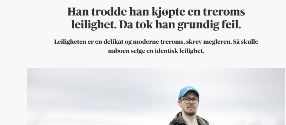 Faksimile fra Aftenposten.no 25.6.2019