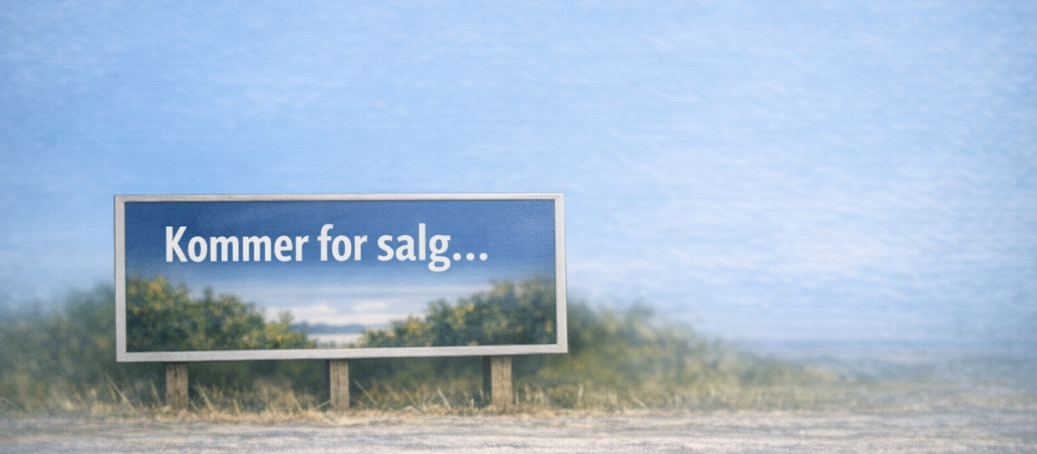 kommer for salg