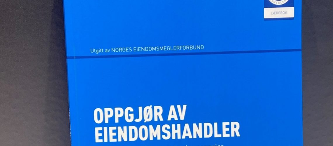 oppgjør av eiendomshandler - ny bok